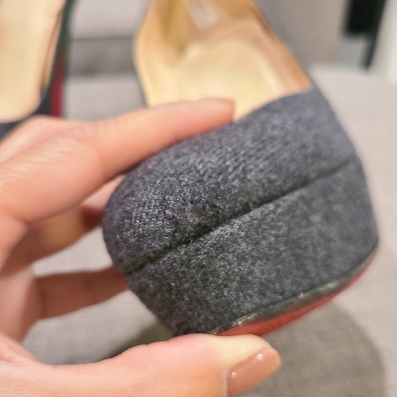 💯 Christian Louboutin Bianca 140 - Wool - Picture 10 of 11